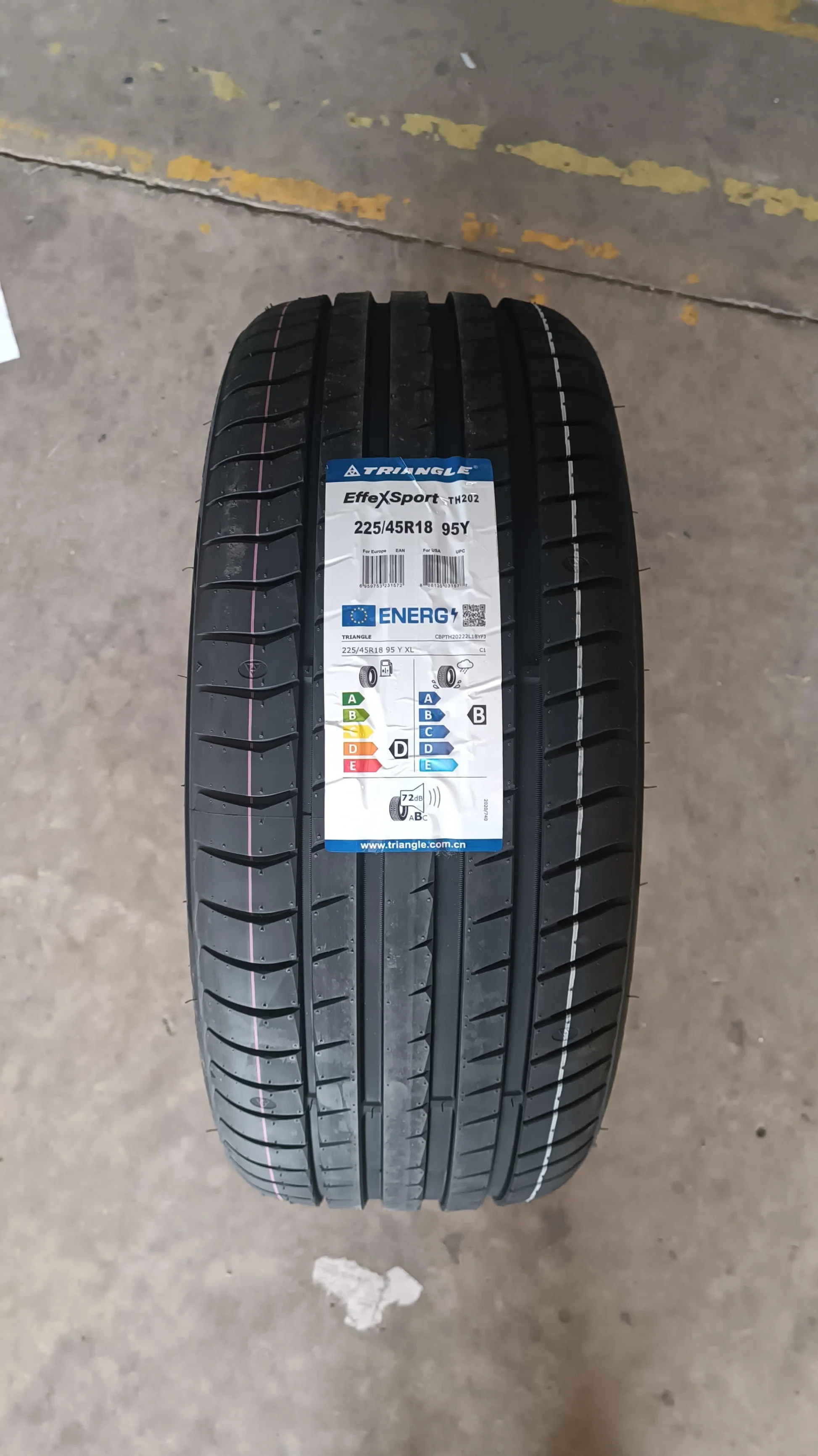 TRIANGLE TH202 225/45 R18 95Y | Turtle Auto Emporium Ltd