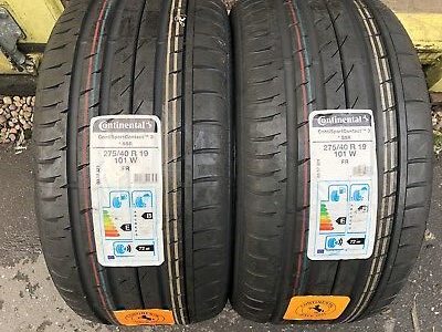 CONTINENTAL CONTISPORTCONTACT 3 SSR 275/40 R18 99Y 