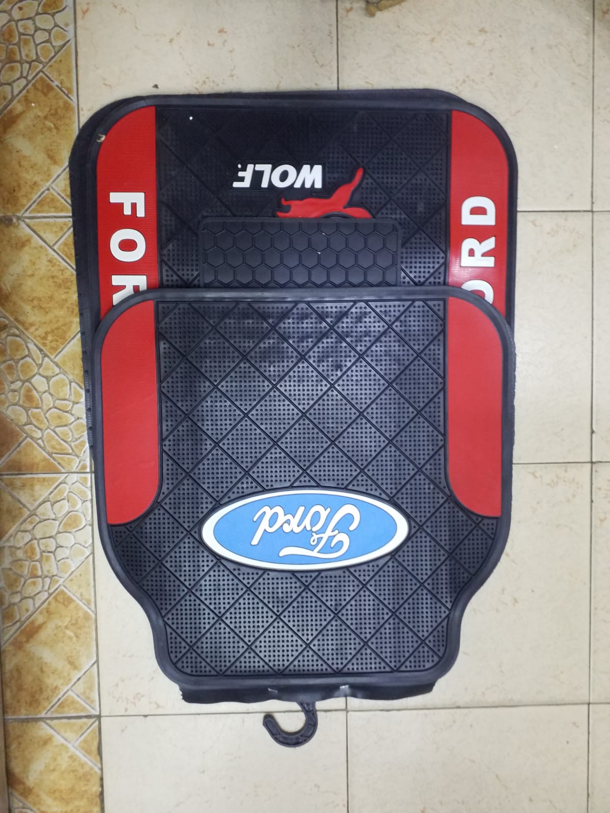 FORD BRANDED CAR MATS 5PC (5-SEATER)