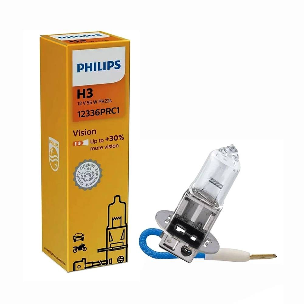 Ring R453 12V 55W H3 Halogen Bulb - PK22S Base For Fog, Driving, Work Lights - Lucas/HELLA Replacement