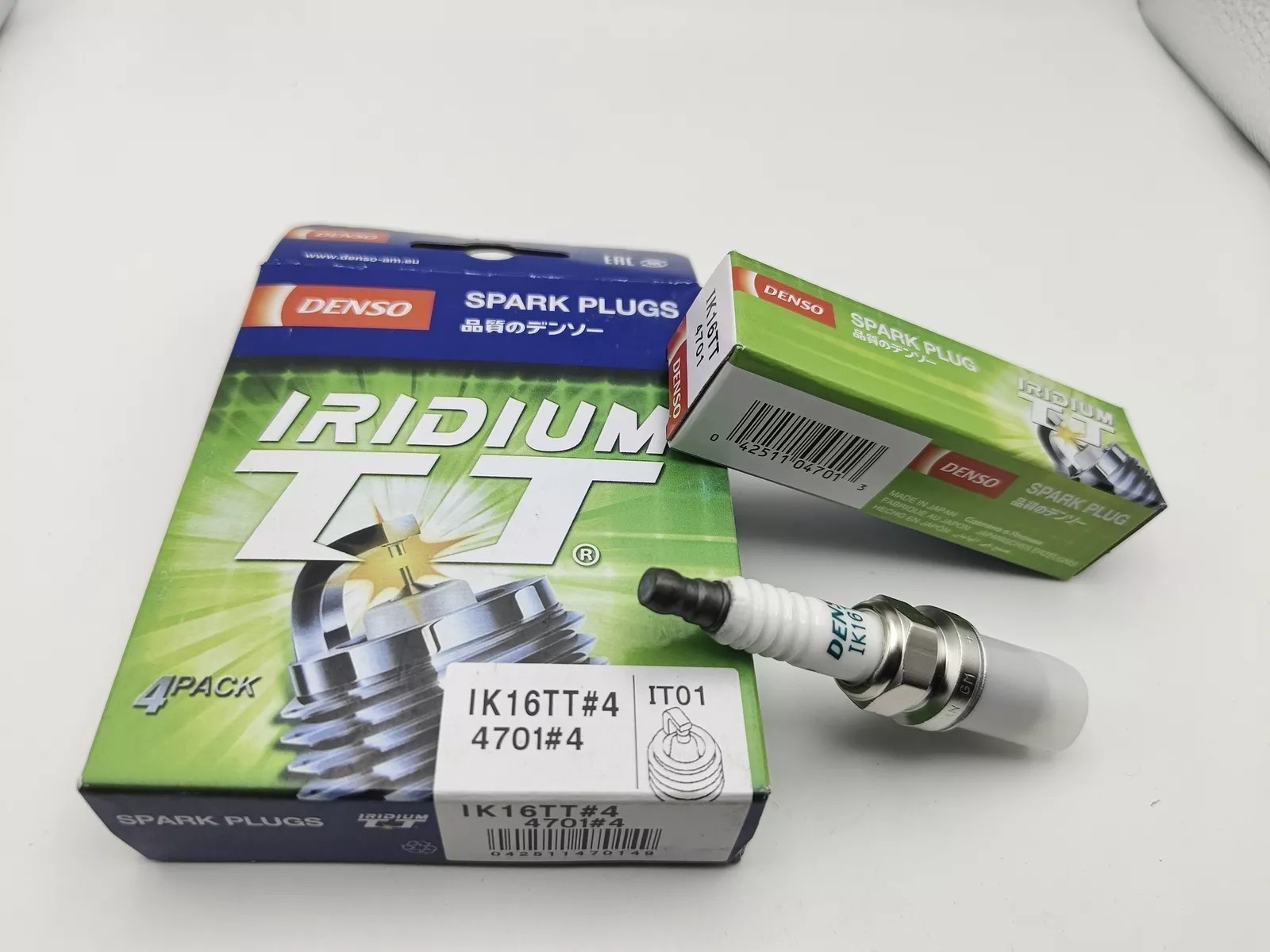 DENSO IRIDIUM TT SPARK PLUG - PART NO IK16TT
