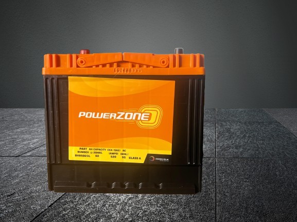 POWERZONE N65/NS70L (85D23) – ROBUST 60AH BATTERY FOR PETROL & DIESEL VEHICLES