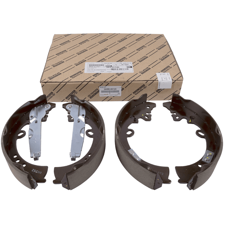 TOYOTA OE REAR BRAKE LINING SET (WITH LEVERS) FOR TOYOTA HILUX / FORTUNER – PART NO: 04495-0K120